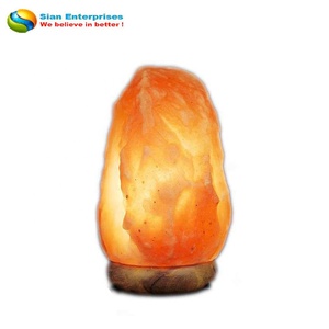 Lámpara de Sal del Himalaya Natural Tallada de 15-20 kg con Regulador de Intensidad/Color Rosa - Decoración para el Hogar Estilo Amor de Sian Enterprises - Product Image 6