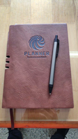 Carnet de Notes Agenda A5 Professionnel en Cuir PU Personnalisé à Couverture Rigide avec Stylo et Logo d'Entreprise Personnalisé