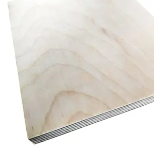 High Quality CD Grade phenolic 3mm 10mm 18 mm thick birch plywood Laminated Birch Plywood