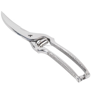 Tijeras de Cocina de Acero Inoxidable de Alta Resistencia Reutilizables, Marca Premium BEST, Hechas en Pakistán, para Cortar Pollo y Carne - Product Image 1