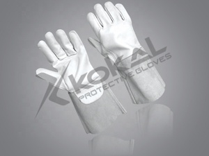 Gants de soudage certifiés CE TEGERA en cuir de vachette, gants de sécurité pour la protection du soudage TIG MIG, écran tactile et imperméables - Product Image 5