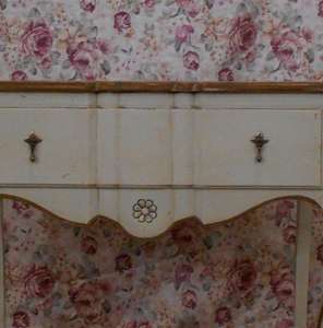 โต๊ะคอนโซลไม้สไตล์ฝรั่งเศสแบบ Shabby Chic สำหรับห้องนั่งเล่น - Product Image 4