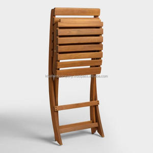 Ensemble de bistro en bois Mobilier de patio extérieur Ensemble de bistro - Product Image 5