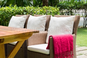 Conjunto de comedor de lujo, muebles de mimbre, RADS-022 estilo 2 - Product Image 4