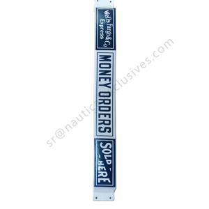 Premium Iron Crafts peint à la main en porcelaine Push Bar Metal Sign Unique Premium Product - Product Image 2