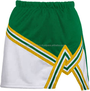Colorful <b>Black</b>, White Contrast Cheerleading <b>Skirt</b> - Product Image 3