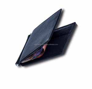 กระเป๋าสตางค์หนังสำหรับผู้ชายการจัดการเงินแบบหนีบดีไซน์สไตล์ที่ดีที่สุด - Product Image 1