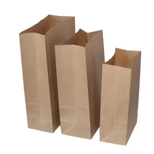 60gsm 70gsm 80gsm 100gsm 120gsm Brown Or White Kraft Paper Bag
