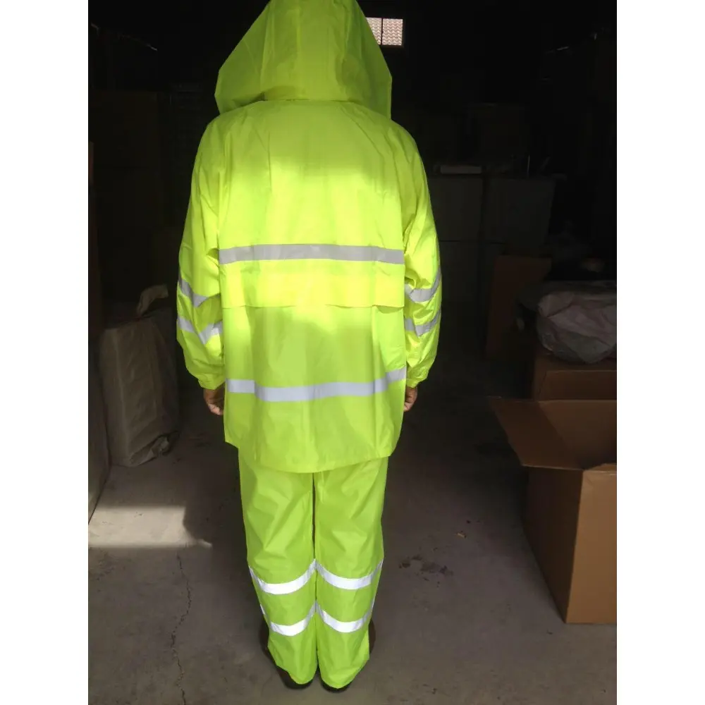 Chaleco reflectante de seguridad para trabajo, chaqueta de alta visibilidad para adultos, poliéster, precio de fabricante