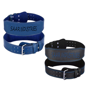 Ceinture d'haltérophilie en cuir véritable 100%, ceinture de gymnastique, Fitness, Cross Fit, haltères, haltères, levage de puissance, ceintures de soutien du dos - Product Image 2