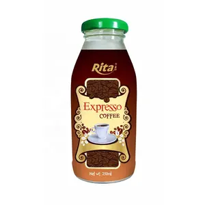 Vietnam Supplier High Quality 280ml Glass Bottle Iced Instant Coffee