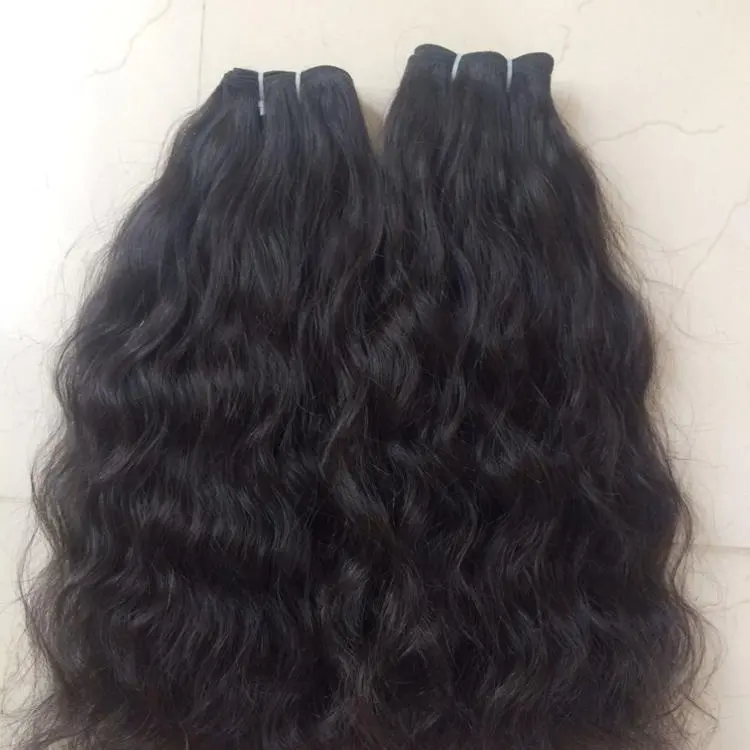 12-40 inch best quality wavy virgin Indian remy hair extension