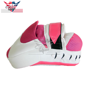 เป้าล่อต่อยมวย,เป้าล่อทำจากหนังต่อยมวยสีดำ/ ขาว - Product Image 6