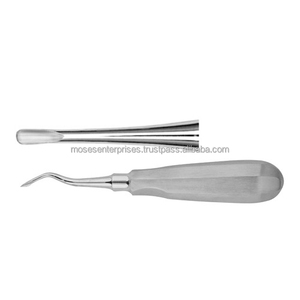 Dientes dentales Elevador de raíz oral Fig. 92 Elevador de raíz de acero manual con dentados Certificado de calidad CE - Product Image 6