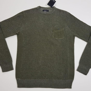 เสื้อสเวตเตอร์ผู้ชายคุณภาพสูง แบรนด์ดัง ผ้าริบเนื้อแน่น คอวี ถักมือ สำหรับฤดูหนาว มีสินค้าพร้อมส่ง ไซส์ใหญ่ ระบายอากาศได้ดี - Product Image 1