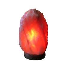 Lampe de sel de l'Himalaya blanche sculptée, décoration Feng Shui pour la maison - Sian Enterprises - Product Image 5