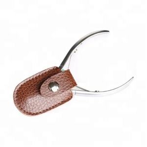 Pinzas para cutículas profesionales de acero inoxidable de alta calidad, venta al por mayor, pinzas para cutículas Nghia con logotipo personalizado con personalización de bolsa - Product Image 1