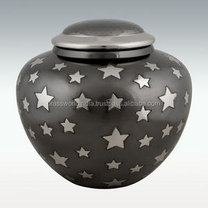 Suministros funerarios para cenizas de mascotas, urna de cremación de la India de Brassworld, ODYSSEY - Product Image 2