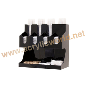 Derniers produits acryliques transparents pratiques pour l'affichage de nourriture de café - Product Image 6