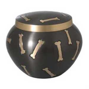 Urnas de cremación de Metal para adultos, orejeras de cremación, estilo americano/europeo, color rojo y dorado, latón/aluminio - Product Image 2