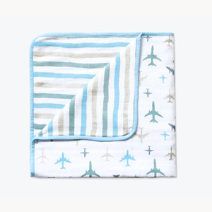 Newborn Muslin Swaddle Baby <b>Blanket</b> | Soft Knitted Cotton Receiving <b>Wrap</b> Breathable All-Season UNI-SEX Custom Logo Infant Care - Product Image 1