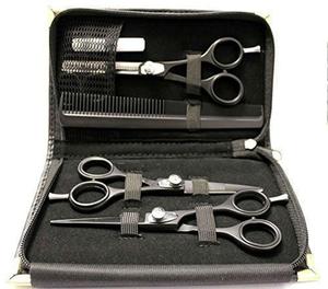 Tijeras de peluquería profesionales, 2 piezas, afiladas, para salón, proveedores paquistaníes - Product Image 4