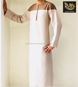 Thobe pour adulte de type approvisionnement ODM personnalisé en viscose pour vêtements et accessoires musulmans traditionnels - Product Image 2