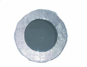 Marco de espejo de madera de aluminio martillado para decoración del hogar, espejo redondo de pared para decoración del hogar - Product Image 2