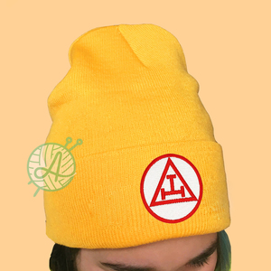 Freemason Royal Arch Winter Beanie Hat 100% Lana Adulto Lodge Regalia con Skull Cuff Personalizable Masonic Royal Arch Accesorio - Product Image 4