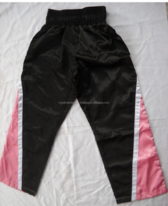 กางเกงคิกบ็อกซิ่งผ้าซาตินสำหรับชกมวยกางเกงต่อสู้ศิลปะการต่อสู้แบบสัมผัสเต็มตัว - Product Image 4