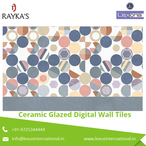 Carreaux muraux en céramique émaillée numérique de qualité optimale Carreaux de qualité supérieure pour la décoration intérieure - Product Image 2