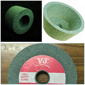 Carbure à haute efficacité affûtant les meules vertes roses au prix le plus bas - Product Image 6