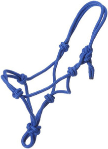 Adjustable Nylon Hand-Tied <b>Rope</b> <b>Halter</b> for Horses Soft Poly <b>Rope</b> Training <b>Halter</b> for Natural Horsemanship - Product Image 6