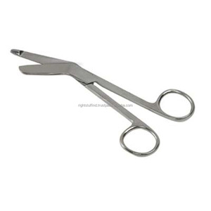 New <b>Model</b> Bandage Scissors 14 cm 18 cm for Bandage Remover Stainless Steel Surgical Bandage Scissors - Product Image 1