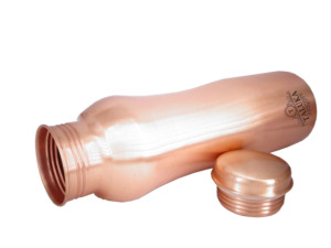 Meilleure qualité 33 OZ Bouteille en cuivre sans joint Bouteille d'eau en cuivre pur étanche - Product Image 5