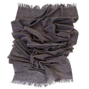 Wholesaler 100% Cashmere Custom Design Scarf Wool Winter Scarves Custom Design Fashion Men's Women Scarf - Product Image 6