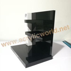 Professional Acrylic Cosmetic Display Makeup <b>Brushes</b> / Makeup <b>Floor</b> Stand Display For perfume Bottle - Product Image 4