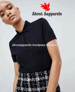 Vente en gros polo gris uni à demi-manches pour hommes et femmes jersey tricoté brodé imprimé personnalisé motif floral décontracté - Product Image 4