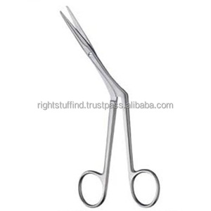 Zhiguhexxt — ciseaux nasaux à angle large, outils chirurgicaux en acier inoxydable de haute qualité, 1 pièce - Product Image 1