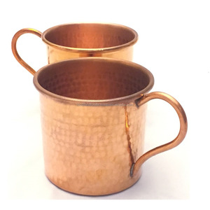 100% Copper Engraved Moscow Mule 16 Oz <b>Mug</b> With Handle Glossy Finished Manufacturer and Supplier From India - Product Image 4