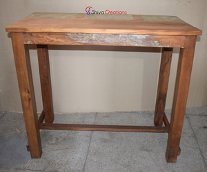 Tùy chỉnh thiết kế hiện đại cao <span class=keywords><strong>Bar</strong></span> bảng cho nhà hàng khách sạn quán cà phê hoặc quán rượu khai hoang thanh gỗ Chiều cao bảng cho nhà bếp Sử dụng ngoài trời - Product Image 2