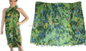 Travail à la main viscose vêtements de plage paréo et sarongs - Product Image 2