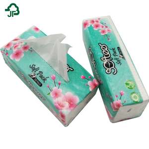 Özel <span class=keywords><strong>Logo</strong></span> renkli ambalaj saf odun hamuru yumuşak paketi peçete - Product Image 3
