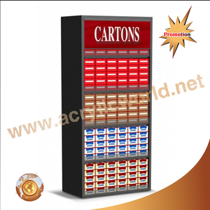 cigarette <b>display</b> acrylic cigarette <b>display</b> cabinet/ acrylic cigarette <b>display</b> <b>rack</b>/ acrylic cigarette stands with pushers - Product Image 2