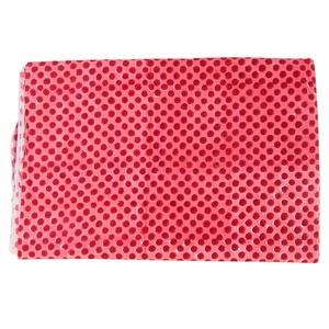 Đẹp Ấn Độ <span class=keywords><strong>handmade</strong></span> hồng Polka Dot khối in bông vải dệt chạy vải may mặc cuộn vải bán buôn - Product Image 2