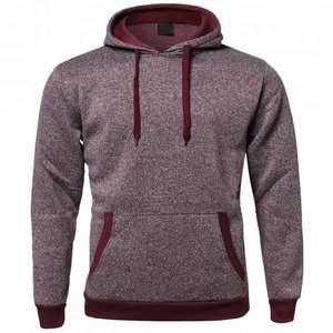 Unisex Light Weight Fleece Gym Pullover Hoodie Long Sleeved Winter Sweatshirt Plaid Pattern Windproof Breathable Wholesale <b>Men's</b> - Product Image 1
