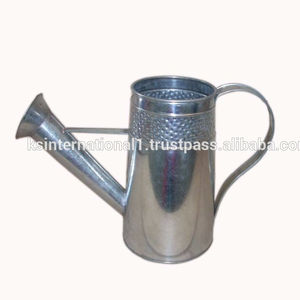 Vase décoratif Vintage en métal galvanisé pour plantes d'intérieur, Vase décoratif de fleurs-fabriqué à la main en inde - Product Image 6