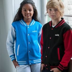 Vestes universitaires vintage de style scolaire et universitaire, 320-350 GSM, grande taille, respirantes, en cuir de vache, coton/polyester, pour l'hiver ! - Product Image 1