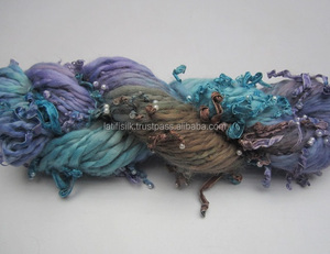 Ommul ผ้าถักไหมพรมเส้นใยวิสคอสสีขาวออกแบบได้ตามที่ต้องการเป็นมิตรกับสิ่งแวดล้อมสำหรับการตัดเย็บ - Product Image 5