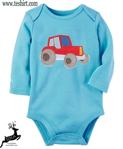 Combinaison bébé en coton biologique, body uni en coton Pima de bambou, manches courtes, fabricant OEM en vrac en Inde - Product Image 3